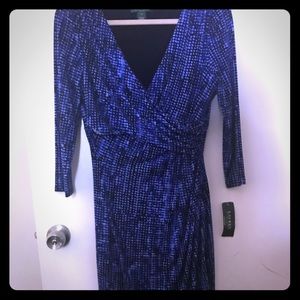 Ralph Lauren Blue Dress Size 10
